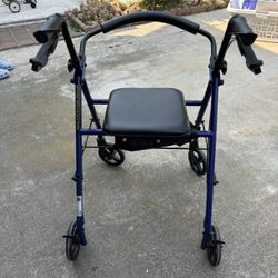 Walker With Seat