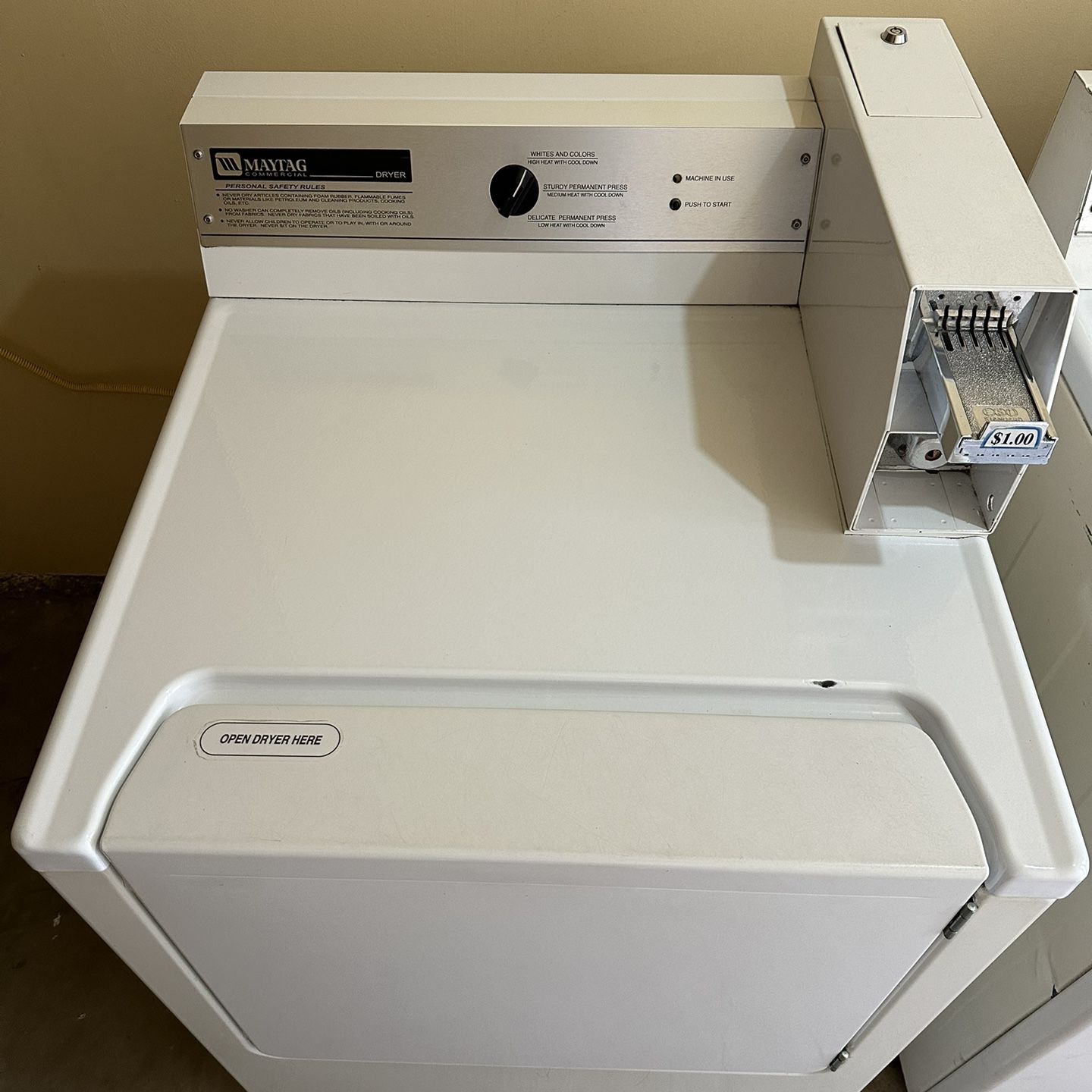 Maytag Commercial Coin Op Washer And Dryer