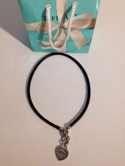 Tiffany and co. Heart necklace