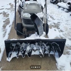 Ride On Snow Blower 