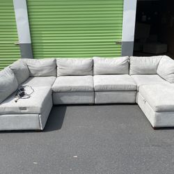Sofa Sectional Couch - ELECTRIC POWER RECLINER - MODULAR