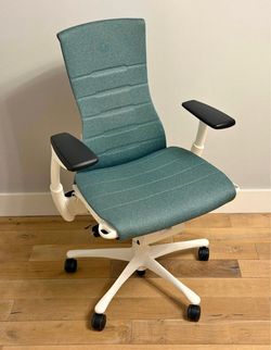 Herman Miller Embody Gaming Chair – White/Galaxy (Like New)