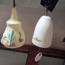 2 Hand painted Southwest Bells