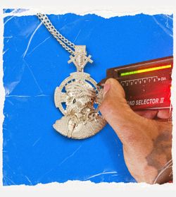 Moissanite Jesus Pendant