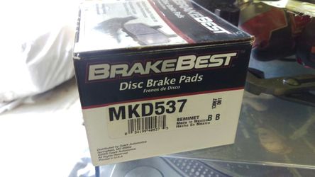 1995 Honda Accord Semi Metallic Brake Pads Rear