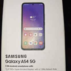 SAMSUNG GALAXY A54 5G LOOKED WITH CRIKET  NEW IN BOX