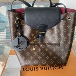 Authentic Louis Vuitton Medium Backpack Purse 