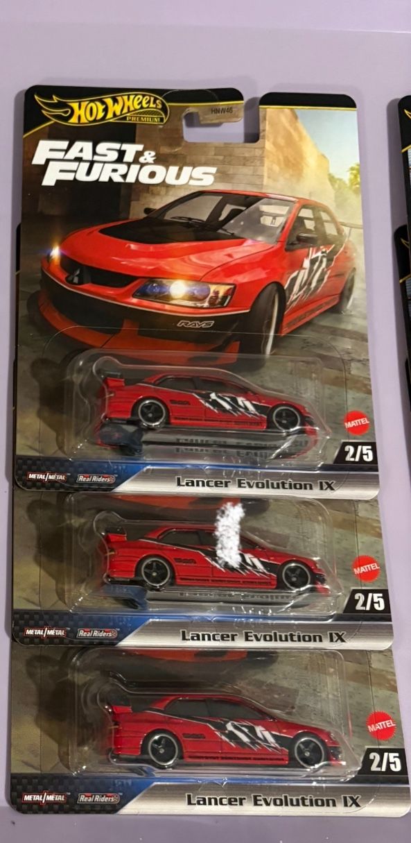 Hot Wheels: Mitsubishi Lancer Evo (premium)