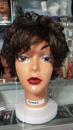 Margo#SP1B/30, 100% Human Hair Full Cap Wig.