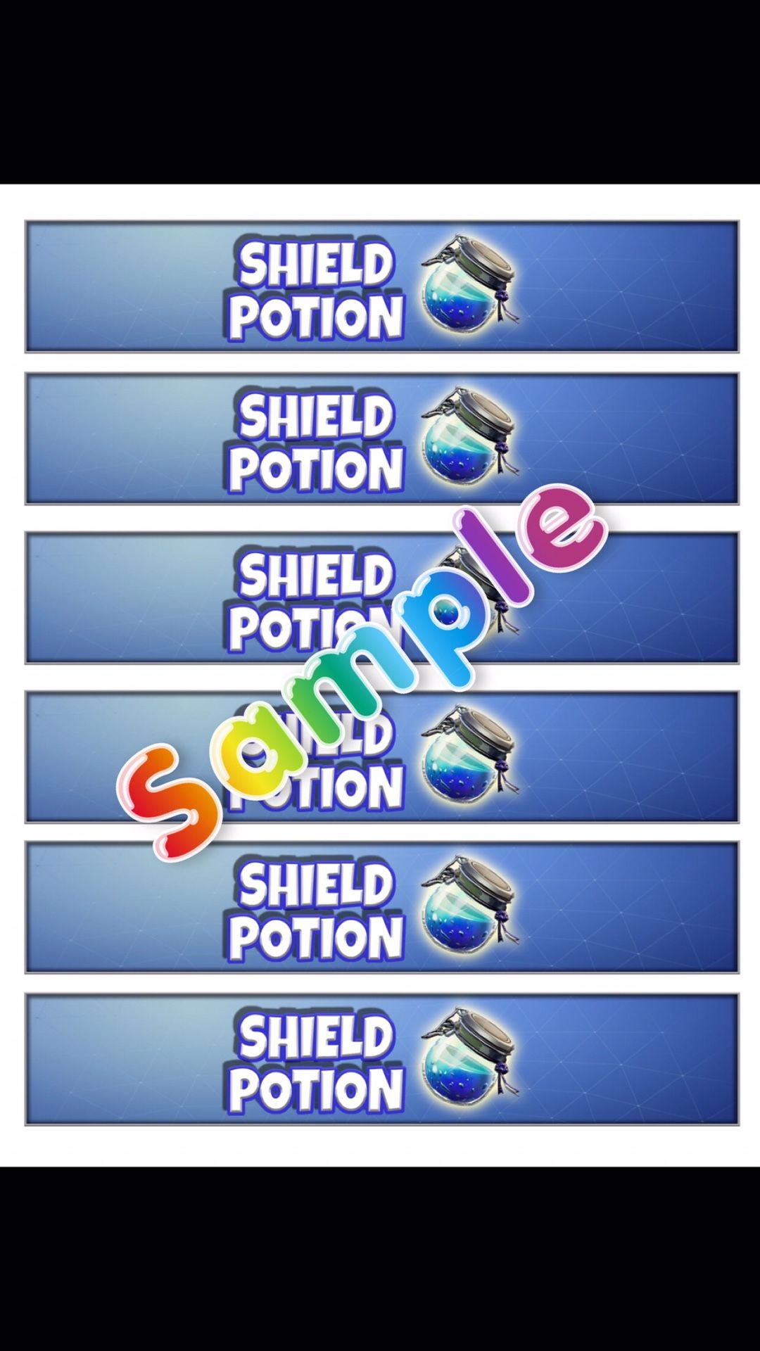 FORTNITE party decor!!!! Water bottle labels and drop box label for goodie bags