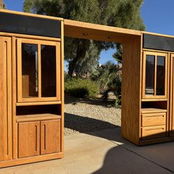 For Sale - Oak Entertainment Center