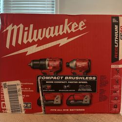 Milwaukee M18 Compact Brushless CP20 Set