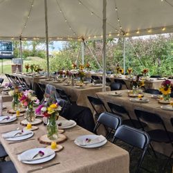 Rustic Burlap Tableclothes