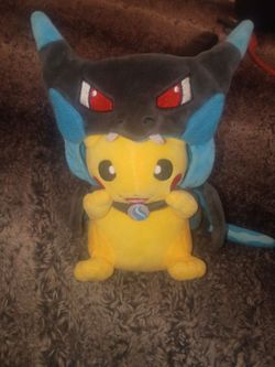 Pikachu Charizard Cape