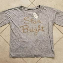 PS from Aeropostale Long Sleeve Shirt 14 Gray