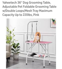 Dog Grooming Table