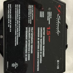 Schumacher 12 Volt Battery Maintainer Car Battery Charging