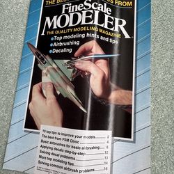Vintage 1987 special issue of FineScale modeler magazine, the best of the basics