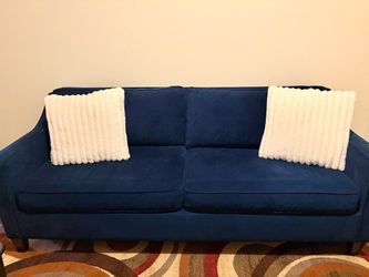West Elm Paidge Queen Sleeper Sofa – Navy Blue