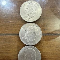 1972 Eisenhower Coins