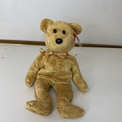 TY Beanie Baby - CASHEW the Bear (8.5 inch) - Stuffed Animal Toy