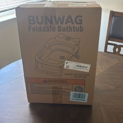 Bunwag Foldable Bathtub For Babies 