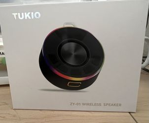 ZY-01 Wireless Bluetooth Speaker – RGB Lights - Never Opened