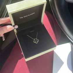 Black Van Cleef necklace 