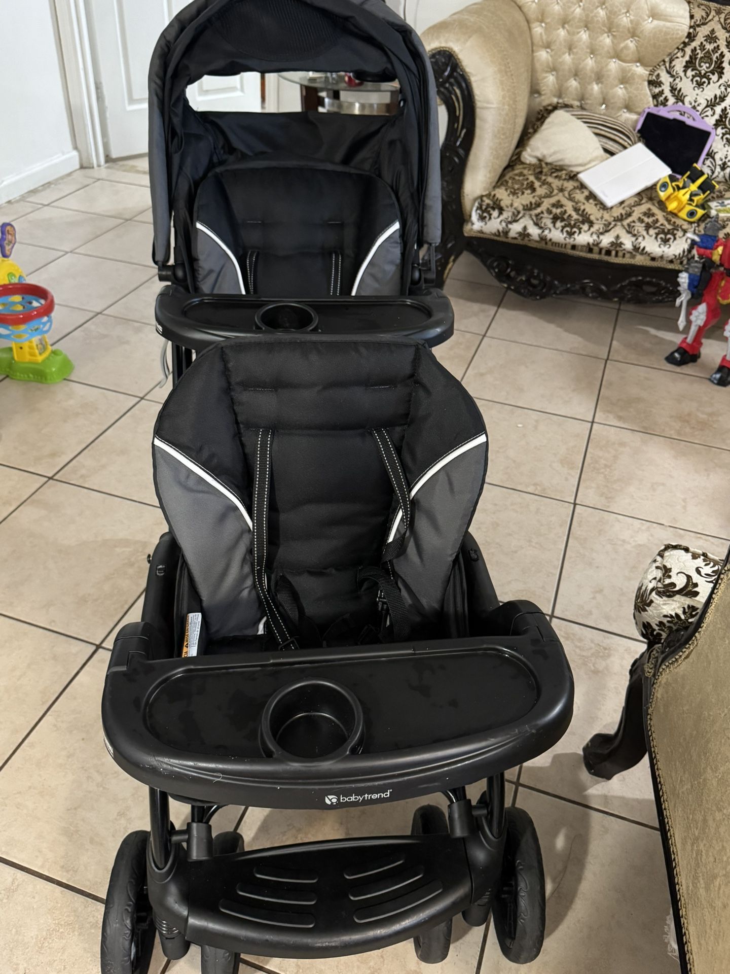 Baby Trend Sit And Stand Double Stroller 
