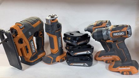 Ridgid 18V Tool Bundle - Octane Jigsaw & Subcompact Brushless Set