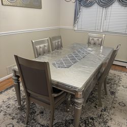 Dining Table Set Six Piece