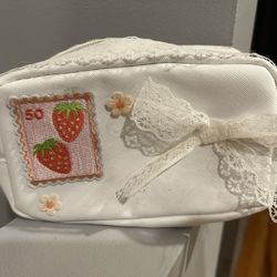 "Just peachy" cosmetic bag 
