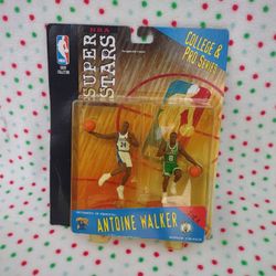 NBA Superstars Antoine Walker Action Figure College & Pro Series 1999