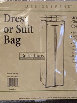 Plastic dress bag