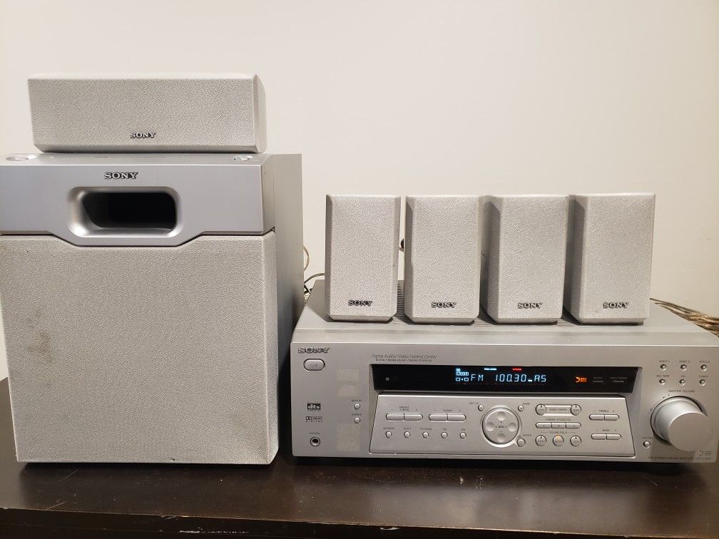 SONY AM/FM Stereo Digital Audio Home Surround Receiver