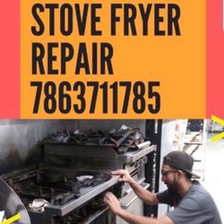 Restaurant Gas Stove Fryer Oven Equipment Service 