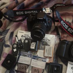 Canon Eos Rebel T5i & Canon Eos6d 