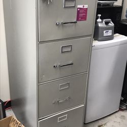 4 Drawer File Cabinet