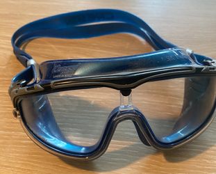 Cressi  Swim Mask - Adult  - Blue, Wide clear view, great seal, Comfortable.