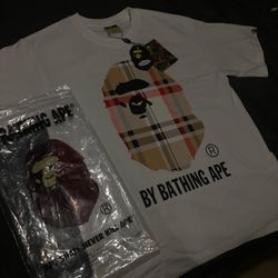 Bape collab t shirt high quality