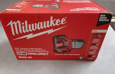 Milwaukee M18 Random Orbit Sander Tool-Only