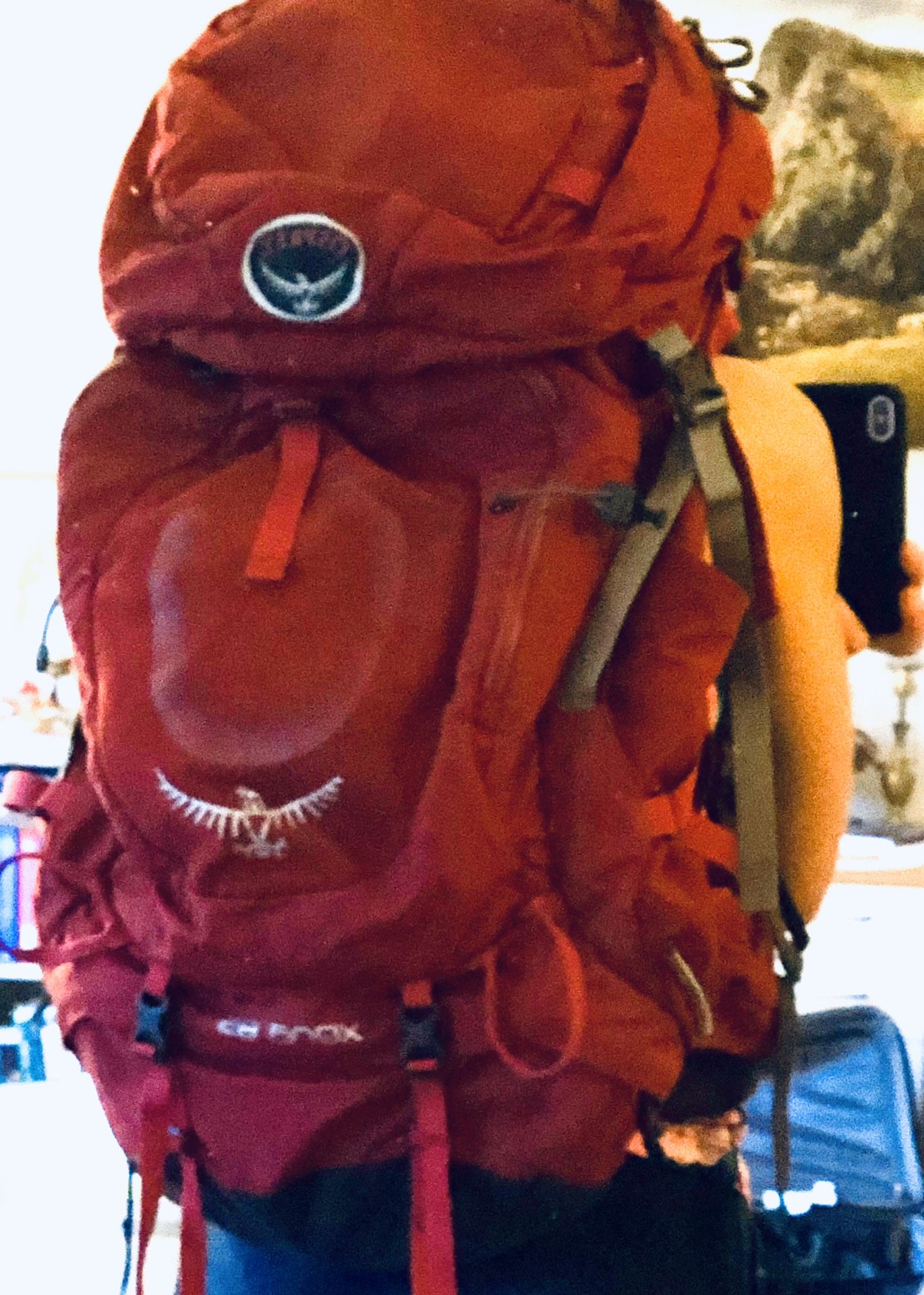 Osprey Xena 85 pack with Airporter bag ($450 value)