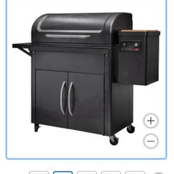 TRAEGER SILVERTON XL PELLET GRILL SMOKER WITH WI-FI TECHNOLOGY USED WORKS GREAT