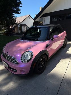 2012 MINI Cooper Convertible Pink