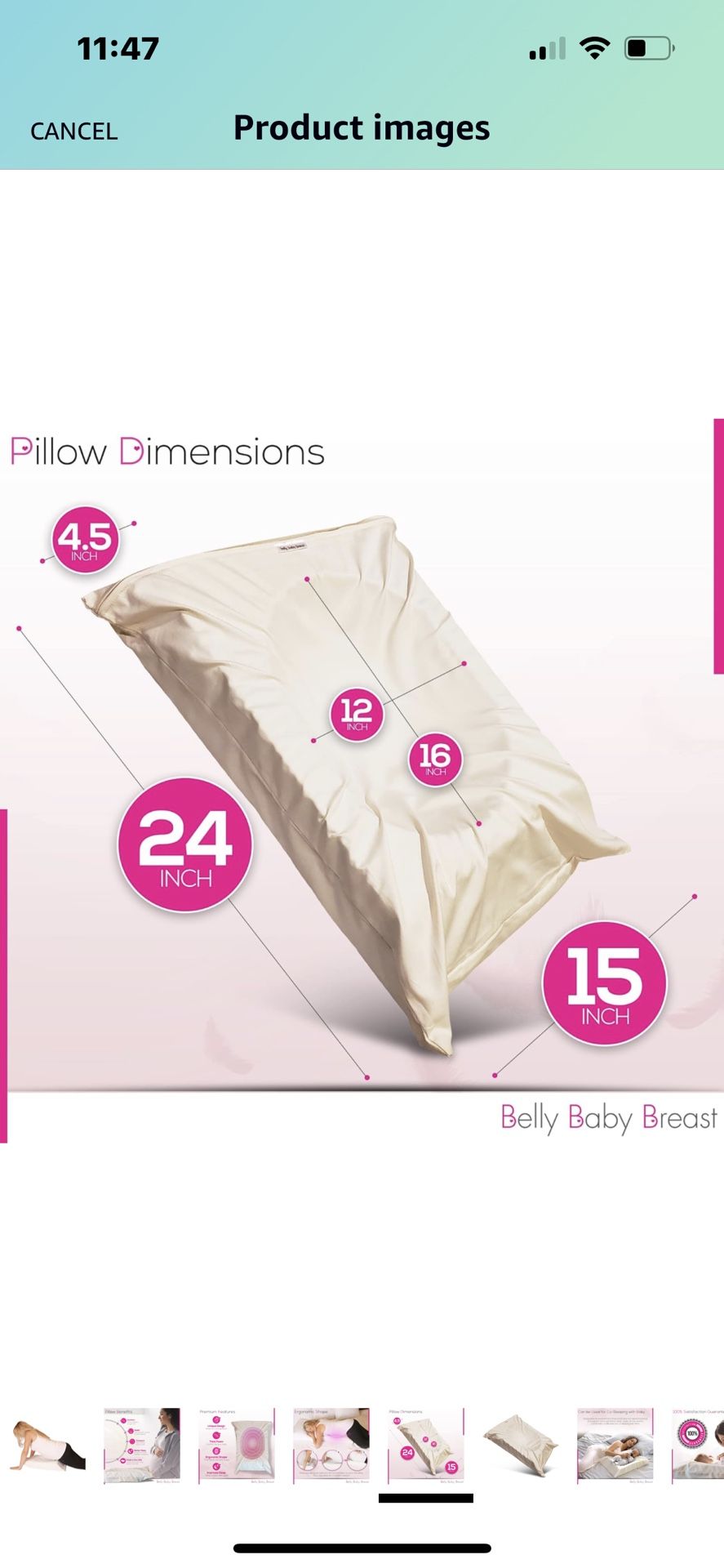 Pregnancy/Baby Pillow