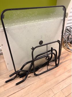 Outside glass table