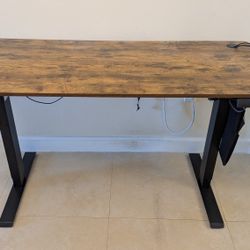 Electric Adjustable Standing Desk 55"x 24"