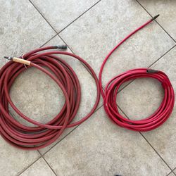 Two air hoses for compressor