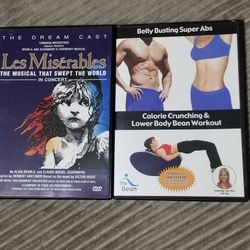 Workout Dvd & Musical In Concert Dvd