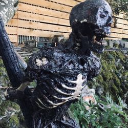  Charred Corpse Custom Halloween Prop